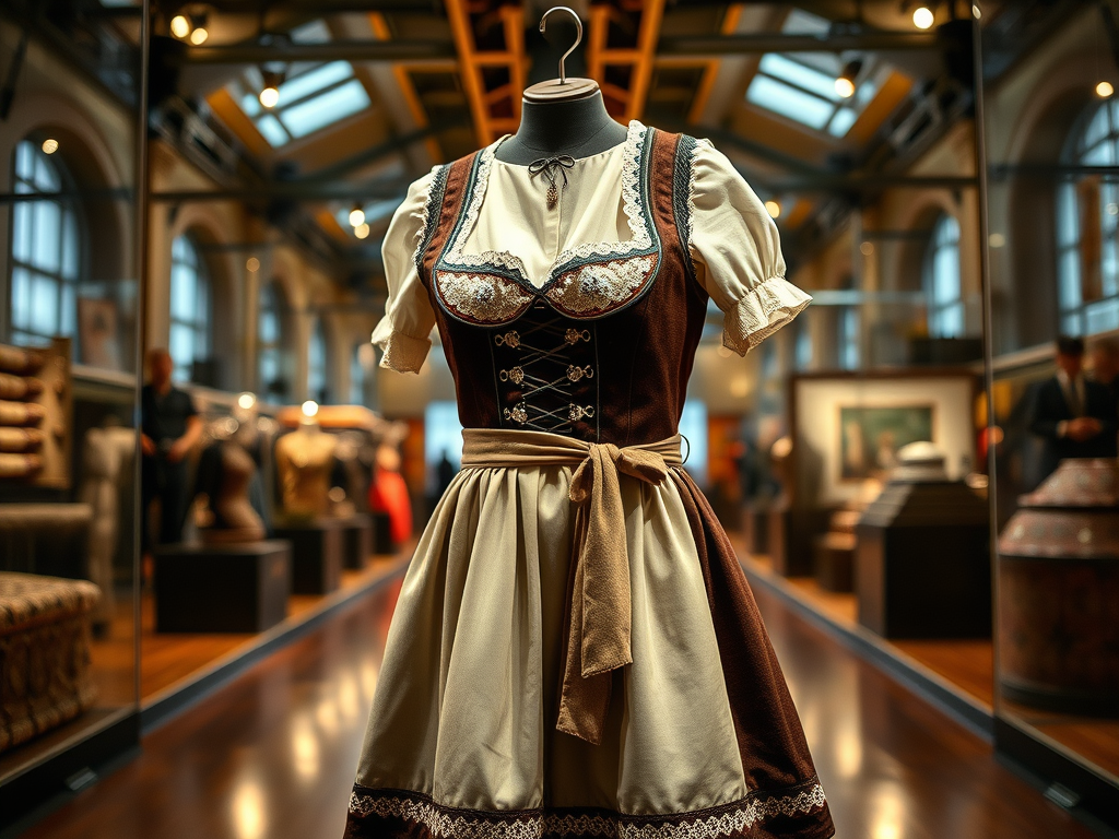 Выставка «Дирндль – традиция становится модой» в Аугсбурге — немецкое народное платье