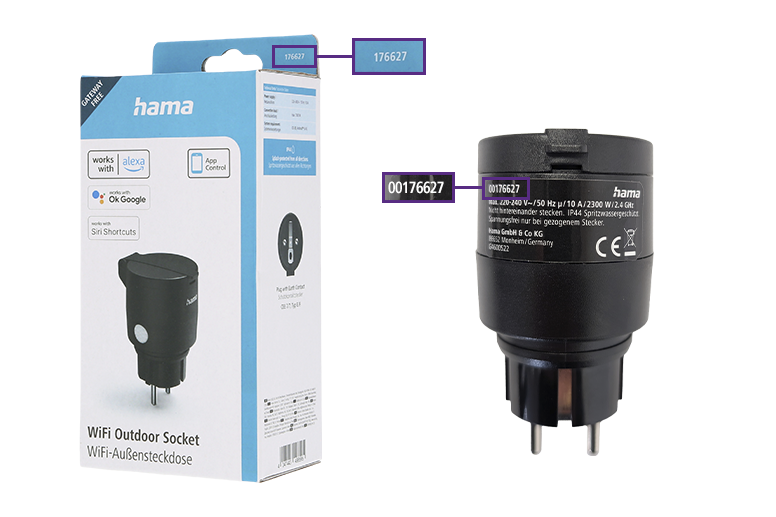 Rückruf: Hama ruft smarte Outdoor WLAN-Steckdosen zurück