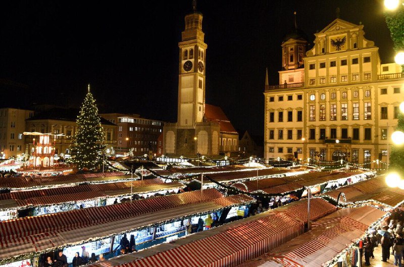 🎄 Сегодня стартует Рождественский рынок в Аугсбурге: как отбирают киоски, кто зарабатывает больше всех и что нового в этом годуС...