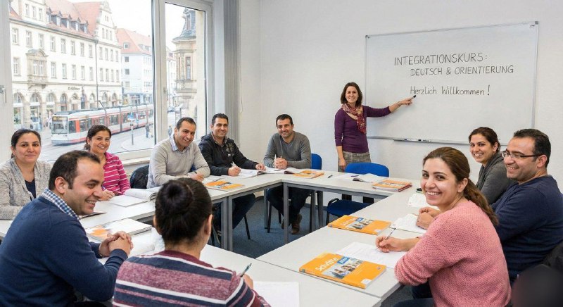 🛑 Интеграционные курсы в Германии фактически заморожены: мигранты месяцами ждут допускаС декабря 2025 года в Германии возникла с...