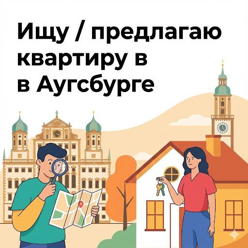 🏠 Ищу / предлагаю квартиру в Аугсбурге — пишем в комментариях
